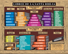 Load image into Gallery viewer, Books of the Holy Bible - Large Color Poster